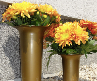 VAZA FLORI PLASTIC Ø13CM ALBA S/10