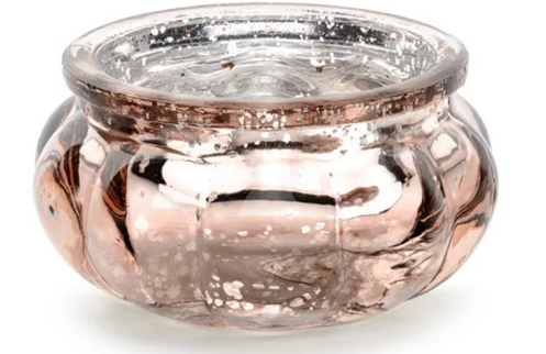 Vaza suport lumanare 3cm rosegold