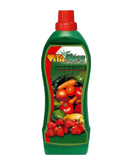 Vitaflora solutie nutritiva 1L - capsuni si legume