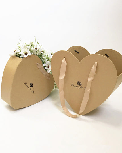 SET 2 CUTII FLORI INIMA S2.3 KRAFT