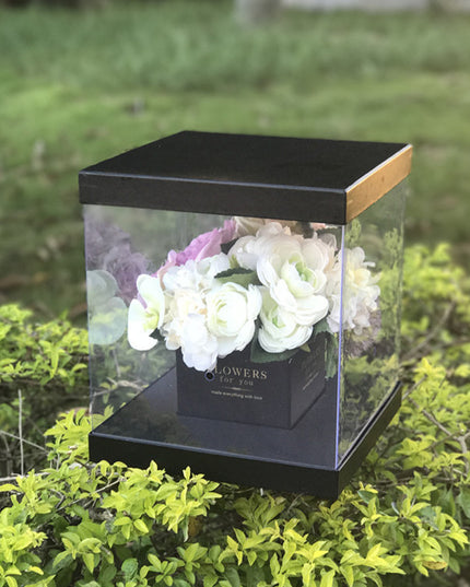 Cutie flori s1.19 negru