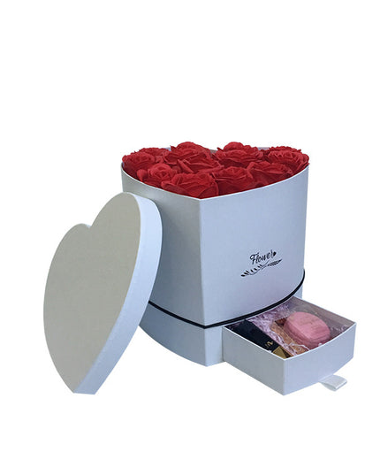 Cutie flori S1.23 alb