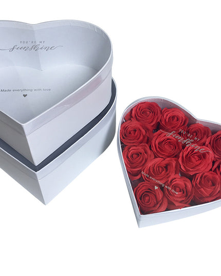 Set 3 cutii flori s3.25 alb