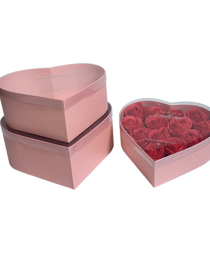 Set 3 cutii flori S3.25 roz