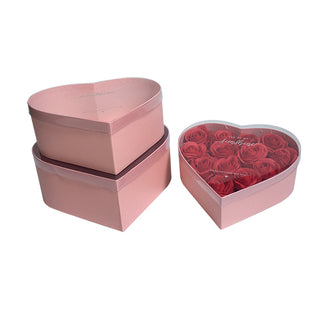 Set 3 cutii flori S3.25 roz