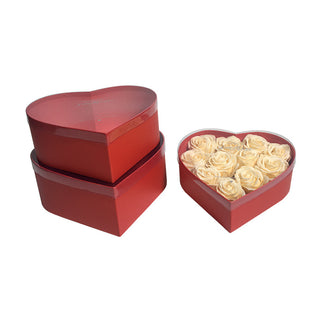 Set 3 cutii flori s3.25 rosu