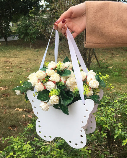 Cutie flori S1.37 alb