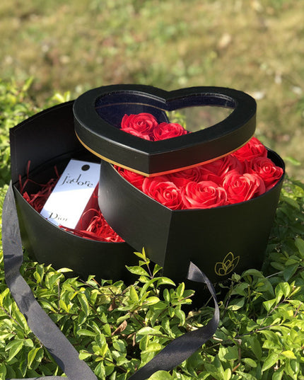 Cutie flori S1.17 negru