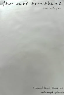 Ambalaj waterproof 29.5x44.5cm you are sunshine