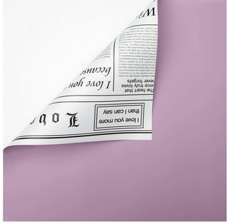 Ambalaj waterproof 60x60cm ziar duo mov