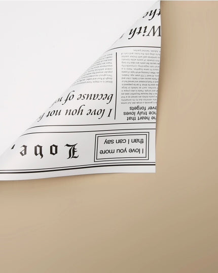 Ambalaj waterproof 60x60cm ziar duo nude