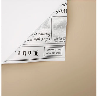 Ambalaj waterproof 60x60cm ziar duo nude