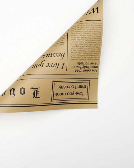 Ambalaj waterproof 60x60cm ziar duo alb