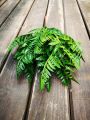 Frunze artificiale Leatherfern verde inchis