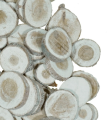 Decor lemn rondele 2-4cm 250g