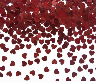 Confetti inimioare 5mm 30g