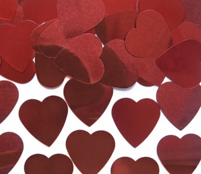 Confetti inimioare 25mm 10g