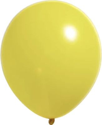 Baloane latex 12cm galben S/200
