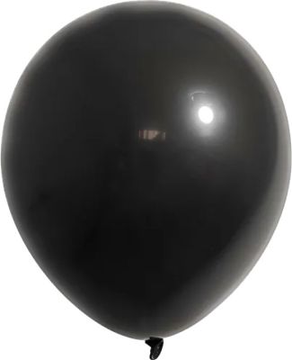 Baloane latex 12cm negru S/200