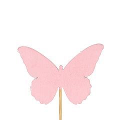Pick fluture s/24 roz lemn 