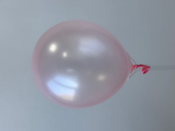 Baloane latex roz metalizat 30cm S/100