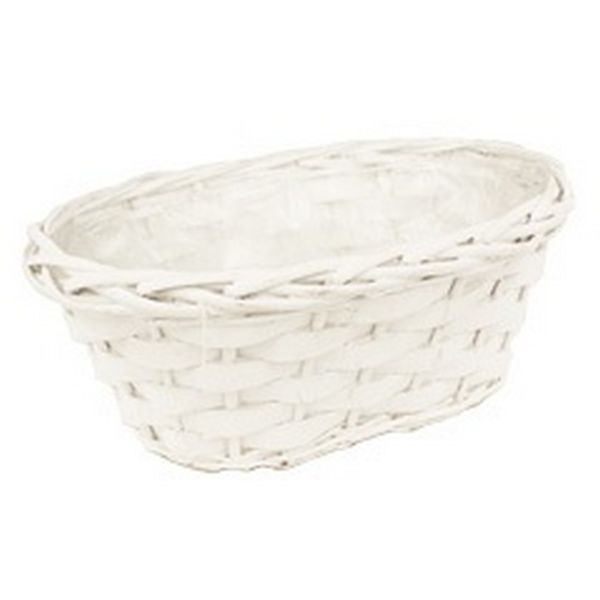 Cos manilla 34x20x14cm alb