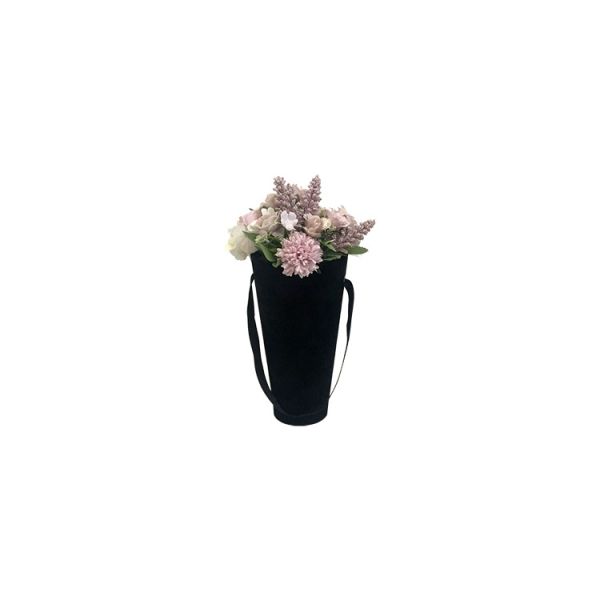 Cutie flori S1.27 catifea negru