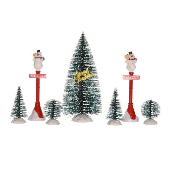 Decor brad  XMAS mix S/7 