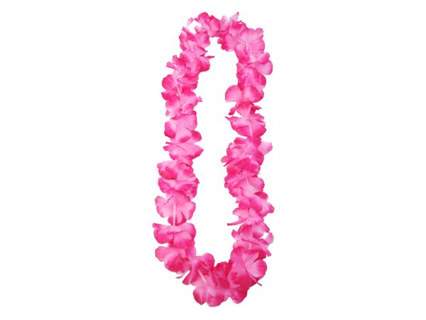 Colier hawaian roz 0.9m