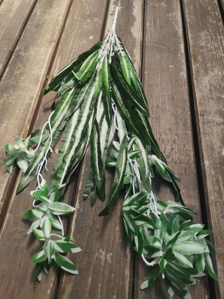 Frunze artificiale clorophytum verde inchis