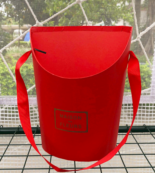 Cutie flori S1.46 17x14x22cm rosu