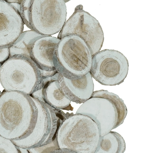Decor lemn rondele 2-4cm 250g